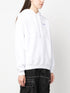 Diag Stripe-print cotton hoodie